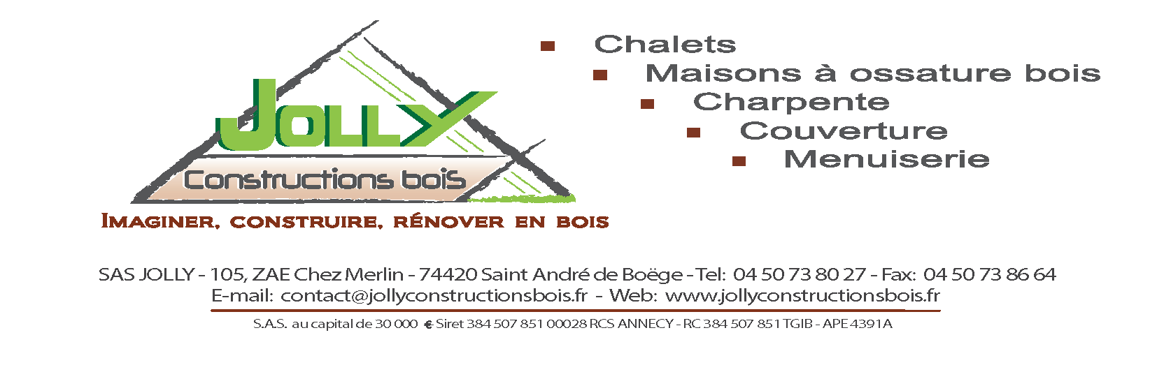 JOLLY CONSTRUCTIONS BOIS