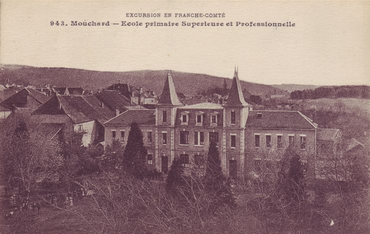 Ecole Primaire Supérieure Mouchard 1917