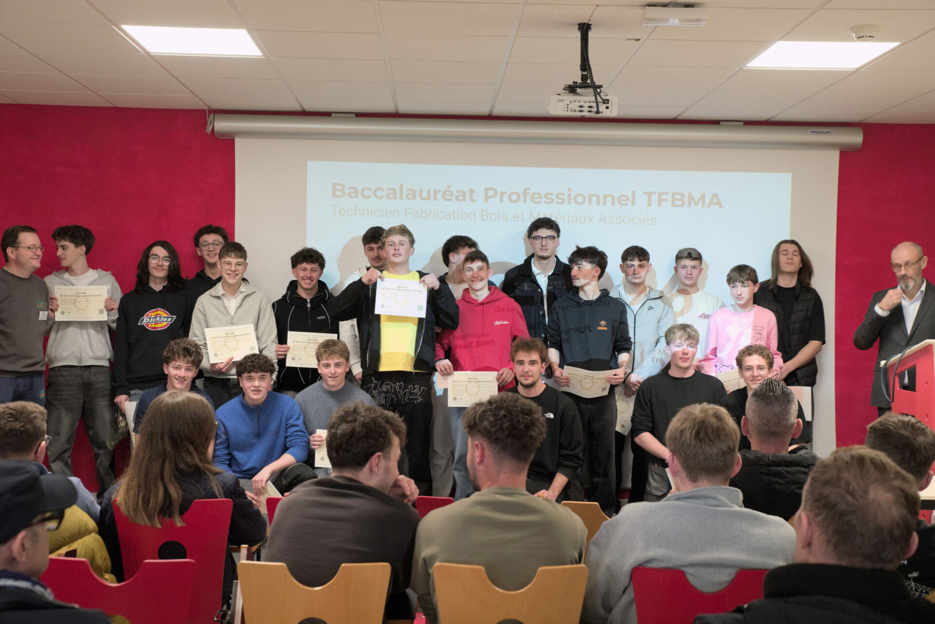 Cérémonie de remise des diplômes