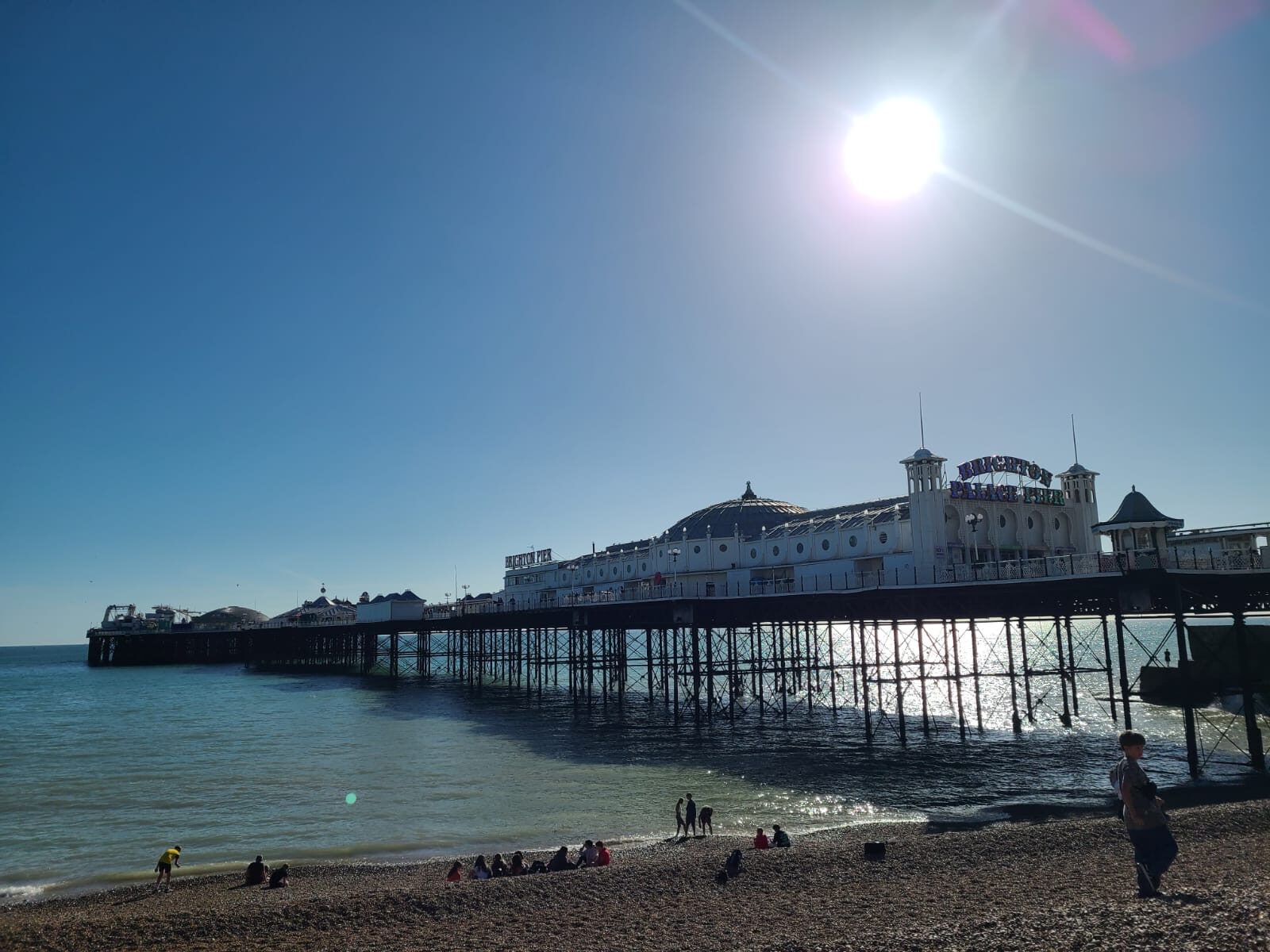 Arrivée à Brighton