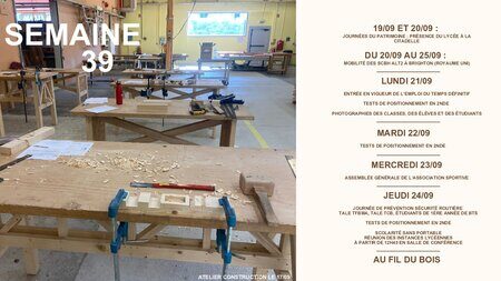 Semaine 39